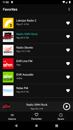 LV Radio - Listen Latvia radio Screen 2