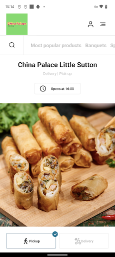 Android application China Palace Little Sutton screenshort