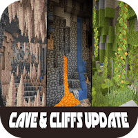 Caves and Cliffs Update Map for MCPE