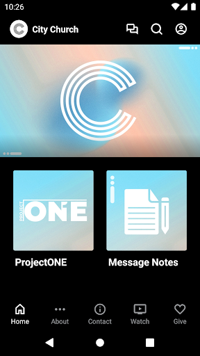 Android application The City Church Lubbock screenshort
