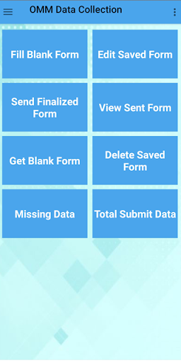 OMM Data Collection Screen 3