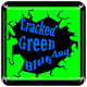Cracked Green Blue Icon Pack