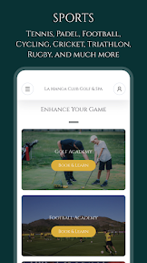 La Manga Club Holistic Retreat screenshot
