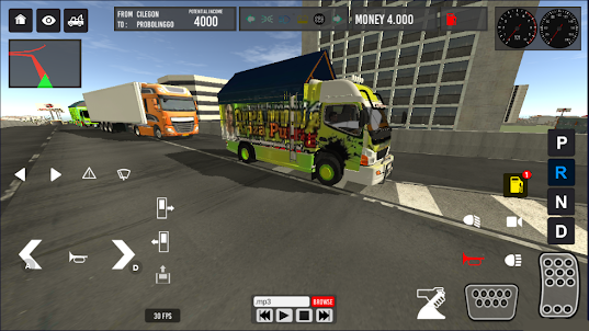 Truck Oleng Simulator Basuri