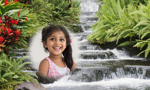 Waterfall Photo Frames Screen 2