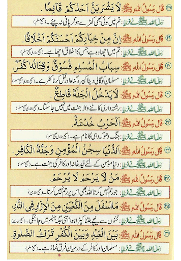 40 Hadith Screen 3