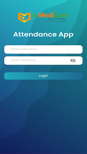 Android application e-MCS Attendance App screenshort