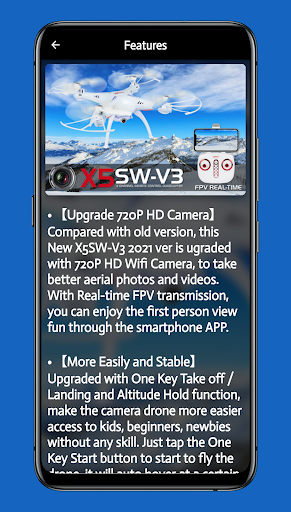 Syma x5sw drone guide Screen 2