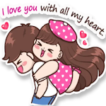 Cover Image of Download Couple Love Stickers 1.5.1 APK