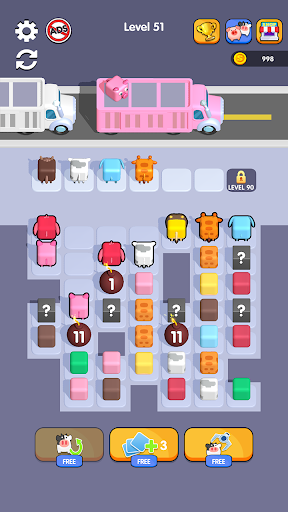 Animals Color Jam:Sort Order Screen 3