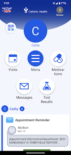 Catholic Health Screen 2