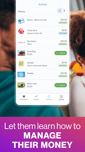 BusyKid: Debit Card for Teens Screen 3