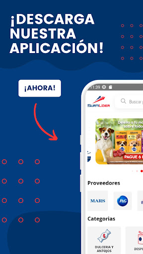 Android application SurtiTiendas screenshort