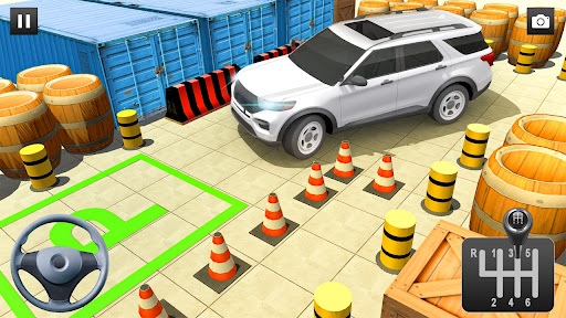 Crazy Prado Parking- Car Games  screenshots 1