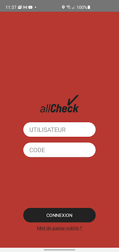 Android application allCheck screenshort