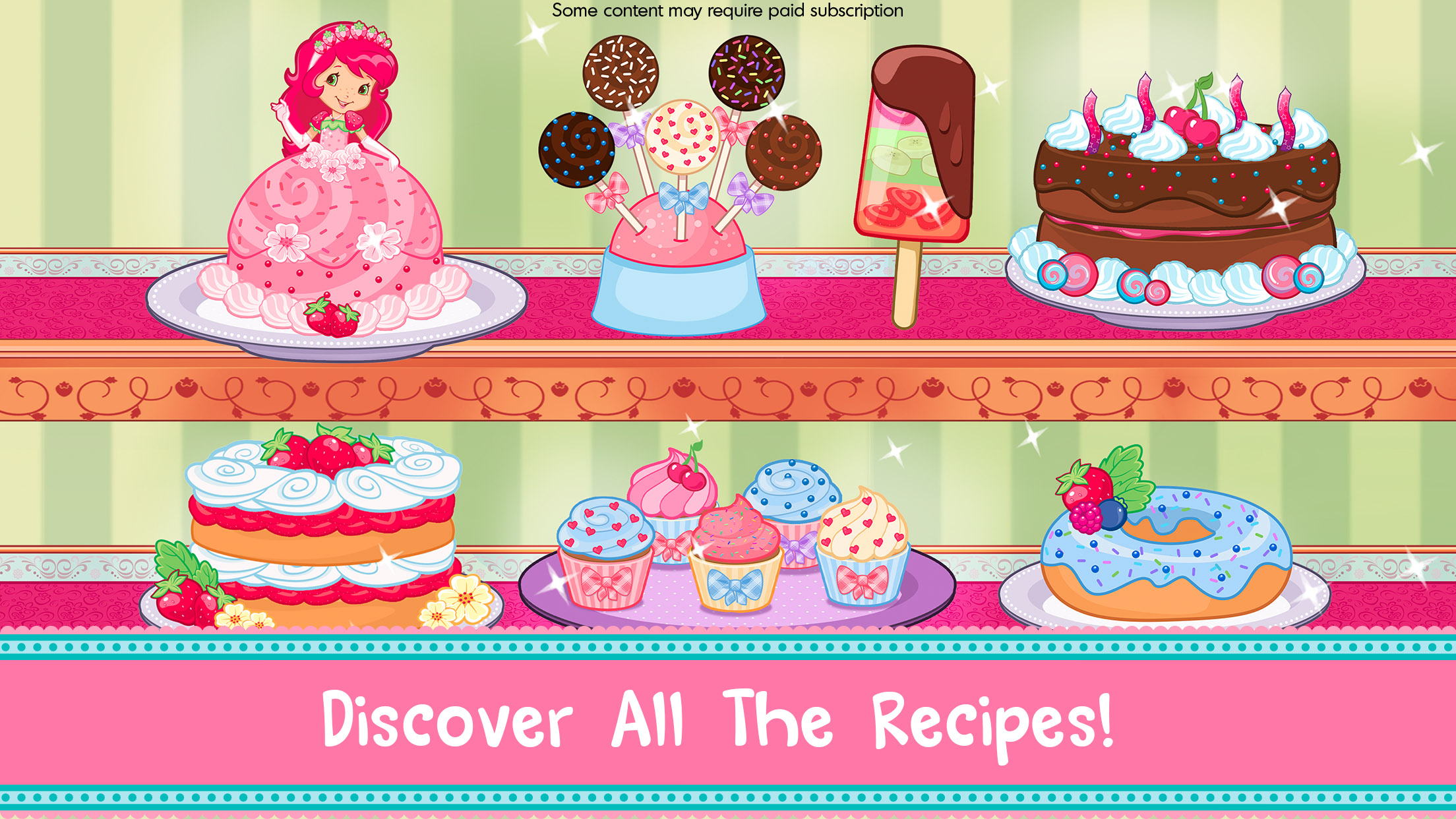 Android application Strawberry Shortcake Bake Shop screenshort