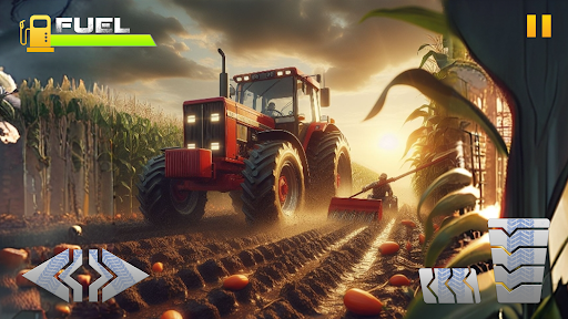 Android application Tractor Farming Simulator 3D screenshort