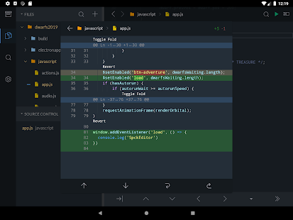 Spck Code Editor / Git Client Screenshot