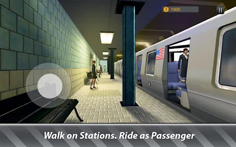 Simulador de condução do metrô