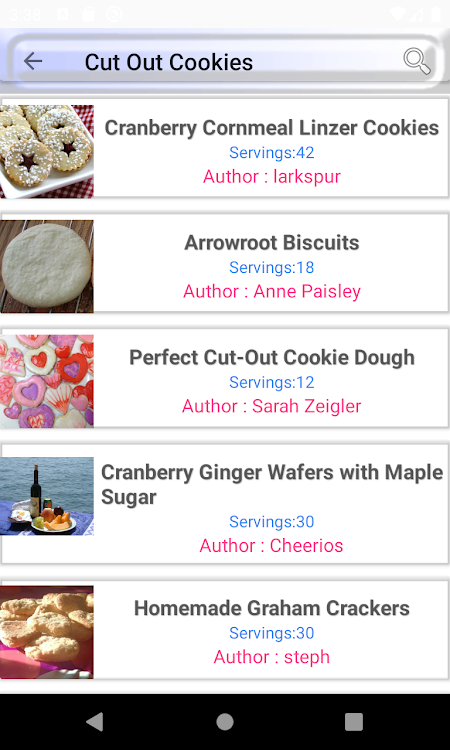 Cookies recipe - 6.0 - (Android)
