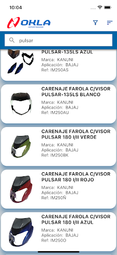 Catálogo Okla Screen 3