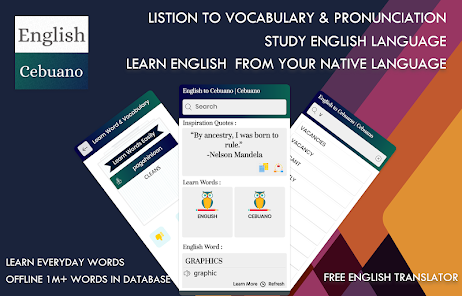 Cebuano English Dictionary 1.0.3 APK + Mod (Free purchase) for Android