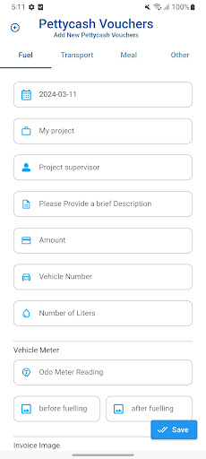 MyBills Screen 2