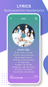 Captura 10 Oh My Girl Lyrics & Wallpapers android