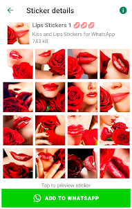 Lips Stickers for WhatsApp