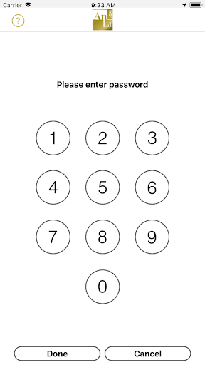 Android application ANLI Token screenshort