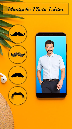 Android application Mustache Photo Editor screenshort