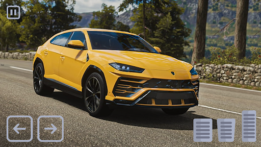 Android application Fast Car Urus Lamborghini Race screenshort