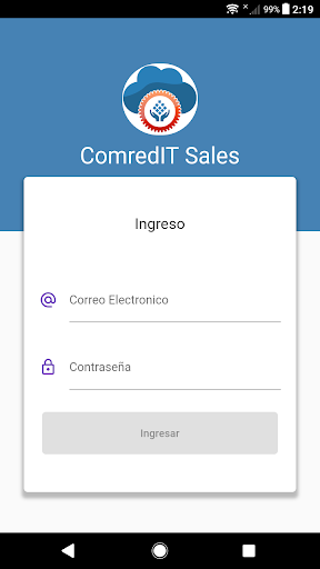 Android application ComredIT Sales screenshort