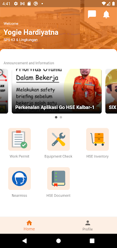 Go HSE Screen 3