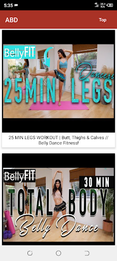 Amazing Belly Dance Screen 2