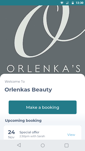 Android application Orlenkas Beauty screenshort