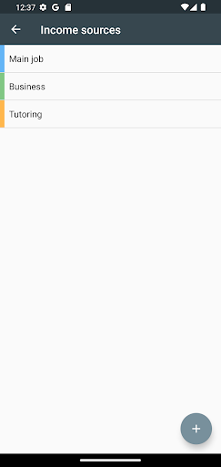 My Salary - Income Accounting Screenshot