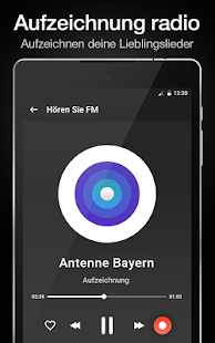 Internet-Radio "Hören Sie FM" Screenshot