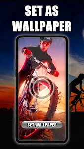 Cyclist Live Wallpaper