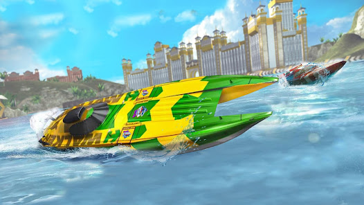Ski Boat Racing: Jet Boat Game apkpoly screenshots 11
