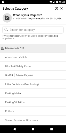 Minneapolis 311 Screen 3