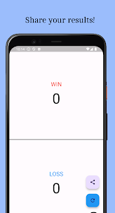Win-Loss Counter