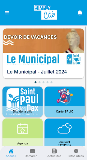 Android application Simply Cité screenshort