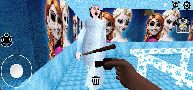 Frozen Granny Scary  Ice Queen Unknown