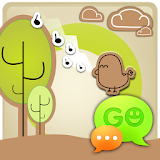 GO SMS Pro Retro Bird Theme icon