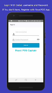 RoyalPOS Captain/Waiter App Fi Unknown