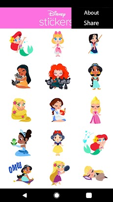 Disney Stickers: Princessのおすすめ画像3