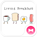 Cute Theme-Living Breakfast- icon