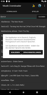 Musik downloader Screenshot