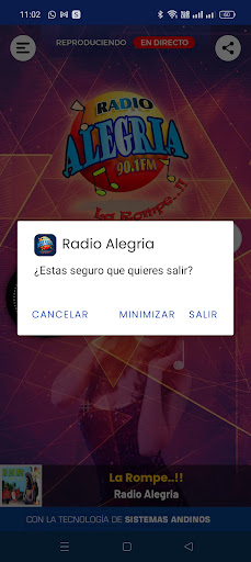 Radio Alegria Screen 2